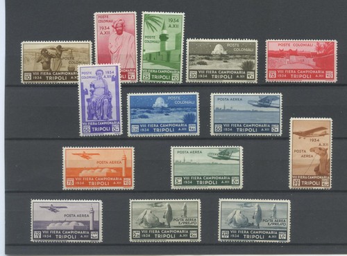 Colonie fiere tripoli 1934 - fiere,