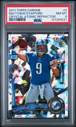 2011 topps cromo cristallo - cromo,