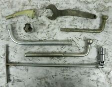 Lotto ATTREZZI chiave a T doppio snodo inglese curva vintage L tubo bussola auto