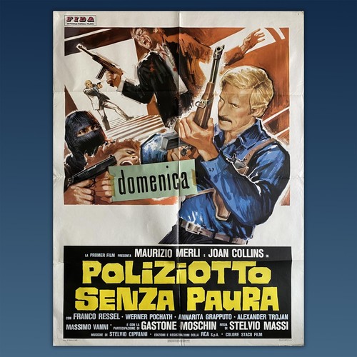 Manifesto poliziotto senza - 2f,