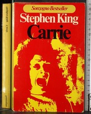 CARRIE. STEPHEN KING. SONZOGNO.