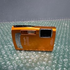Olympus Tough TG-310 fotocamera digitale compatta arancione Japan testata funzionante