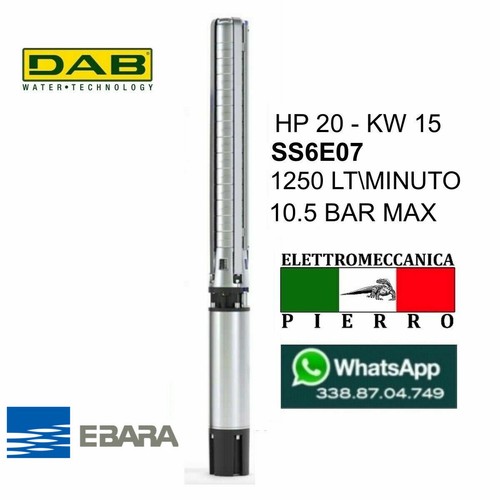 Corpo pompa sommersa - corpo/pompa,