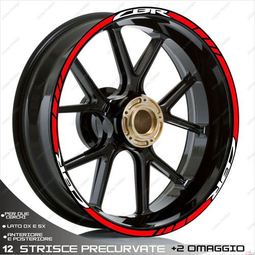 Set adesivi ruota sport bianco - set,