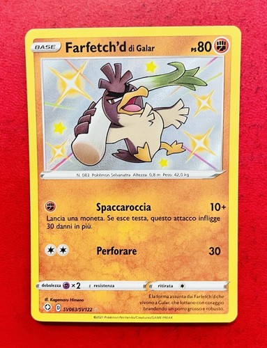 Lotto carte pokemon farfetch - carte,