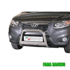 Misutonida EC/MED/273/IX Bull-Bar omologata INOX diam.63 HYUNDAI Santa Fe 10>12