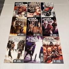 ATTACK ON TITAN Manga Lot Of 9