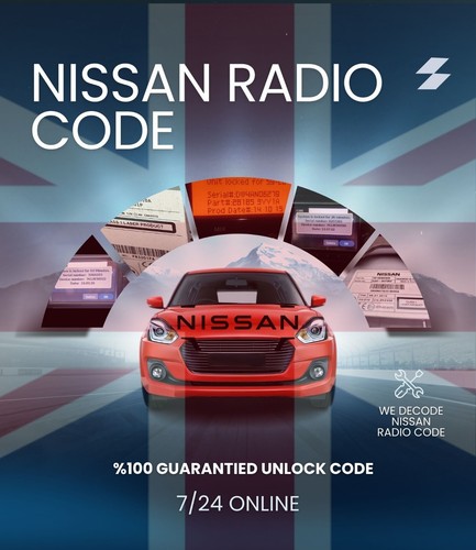 Nissan radio code - code, connect
