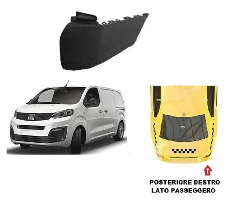 Cantonale paraurti posteriore - cantonale,