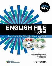 ENGLISH FILE DIGITAL PRE-INTERMEDIATE 3'ED. STUDENT'S BOOK OXFORD 9780194598897