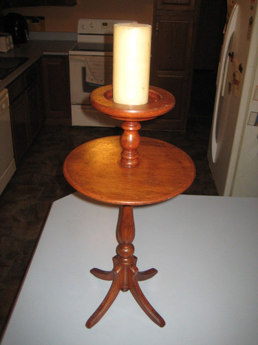 Antico portacandele legno - antico, in