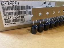 LOT 5X Condensateur chimique