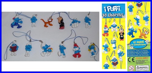 Puffi set completo figure - i,