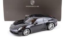 1:18 Minichamps Porsche 911 (992) Carrera 4S Coupè nero RIVENDITORE WAP