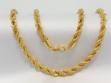 Collana in oro giallo 18 kt