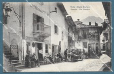 VINADIO, Cuneo. Via Maestra. Cartolina viaggiata nel 1913.