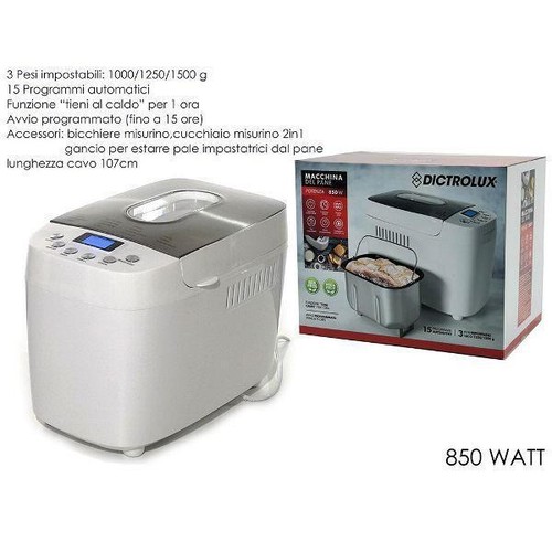 Macchina del pane 850w - macchina,