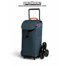 GIMI NUOVO TRIS CARRELLO PORTASPESA PORTA SPESA 3 RUOTE TROLLEY SALI SCENDI SCAL