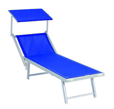 Lettino prendisole Alluminio