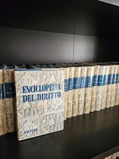 ENCICLOPEDIA DEL DIRITTO - Giuffrè edit. Milano