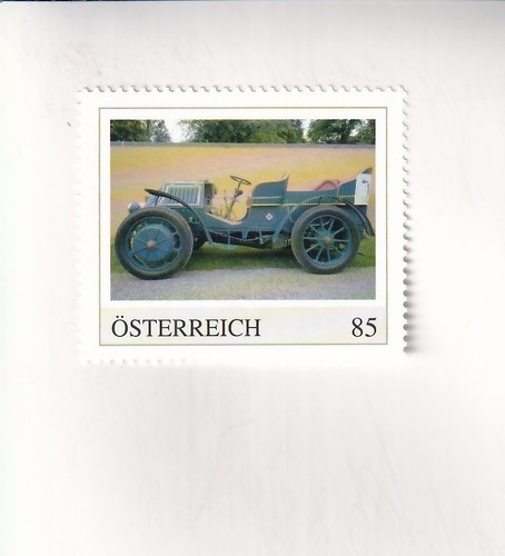 Francobollo austria auto - francobollo,