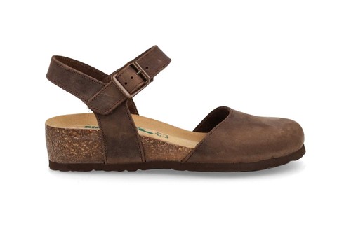 Sabot pelle chiuso con - pelle,