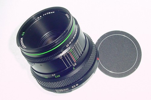 Zenza bronica 2 - 75, f/2.8