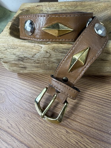 Cintura vintage pelle donna