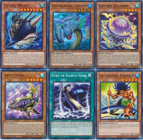 Mazzo yugioh mako tsunami 2024 - mazzo,
