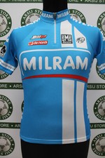 maglia ciclismo MILRAM TG XS T715 bike shirt maillot trikot jersey
