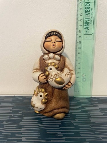 Donna con galline - , presepe