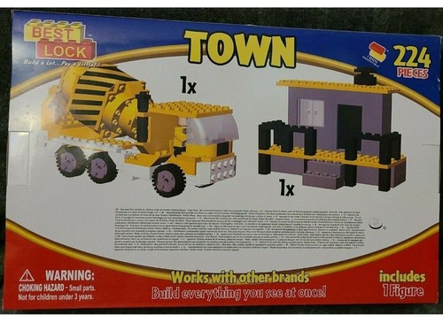 Best lock town 224 pezzi - best,