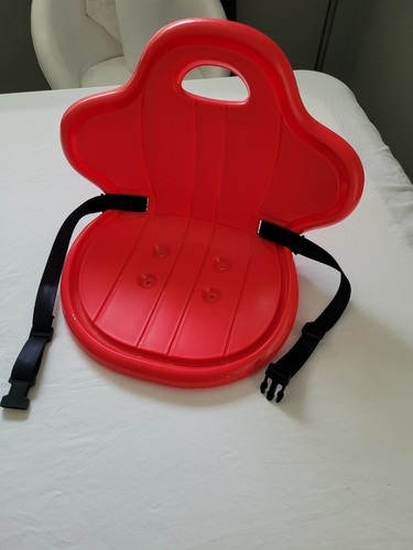 Sedile rosso con cintura - rosso,