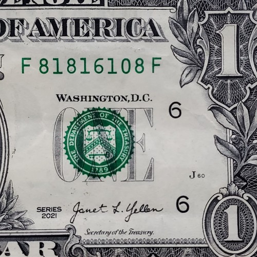 Banconota dollaro 2021 - banconota, 1