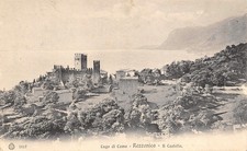 2407) CARTOLINA LAGO COMO REZZONICO CASTELLO VIAGGIATA