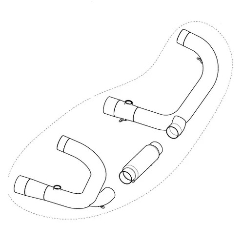 Akrapovic b12r4 collettori - akrapovic, e