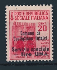 1945  ITALIA EMISSIONI LOCALI CASTIGLIONE D'INTELVI LIRE 1 SU 20 C  MNH  - 1298