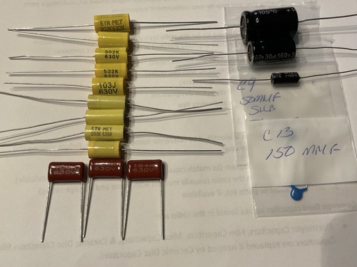 Kit ricambio condensatore