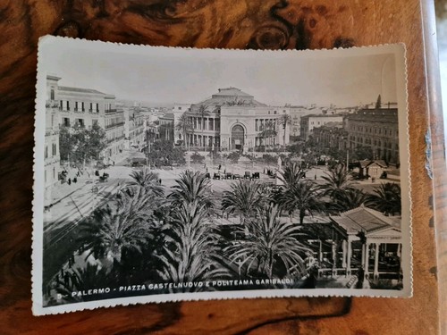 Cartolina palermo piazza - cartolina,