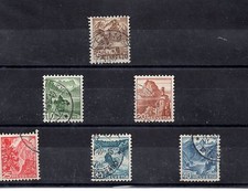 Suiza Paisajes serie del año 1948 (BS-999)