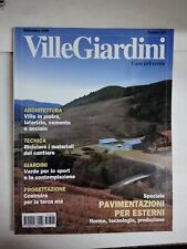 1995 09 VILLE GIARDINI SETTEMBRE 1995 N.306 SPECIALE PAVIMENTAZIONI PER ESTERNI