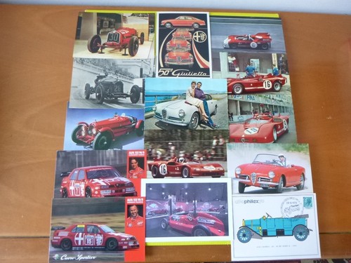 Lotto cartoline alfa - 14,