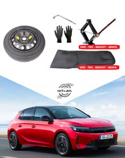 Ruotino di Scorta 16" per OPEL CORSA F (da 2020) con Cric, Chiave e Astuccio