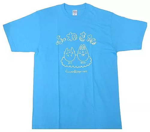 Shirt fuwasata blu mikako - t-shirt,