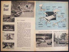 Tubo interno GALLEGGIANTE/BARCA/ZATTERA pesca nuoto come costruire PIANI