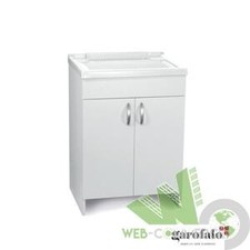 Mobile lavatoio legno bianco - mobile,