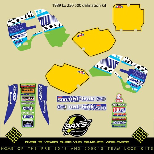 Kit grafica dalmata kawasaki - dalmata,