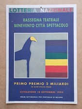 Locandina lotteria della