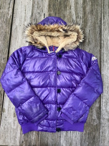 Piumino moncler vera pelliccia - moncler,