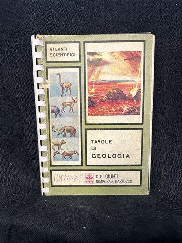 Tavole geologia atlanti - tavole, di